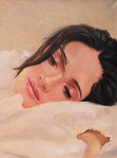 Картина «Пробуждение» - автор художник Сергей Елизаров, живопись, холст, масло, 40×30 см, 2016 год.