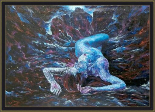 Картина «Рождение галактики» - автор художник Сергей Елизаров