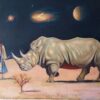 Картина «Мудрец» - автор художник Саро Шахбазян, живопись, холст, масло, 94,5х64,5 см