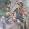 Картина «Юные музыканты» - автор художник Саро Шахбазян, живопись, холст, масло, 96,5х66,8 см
