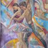 Картина «Балет» - автор художник Саро Шахбазян, живопись, холст, масло, 96,8х66,8 см