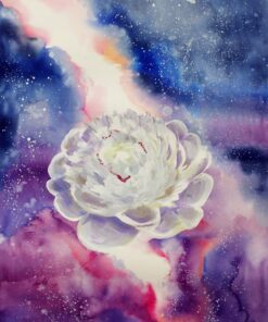 Картина «Белые цветы 2» - художник Ксения Соколова