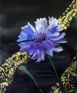Картина «Голубой цветок» - художник Ксения Соколова